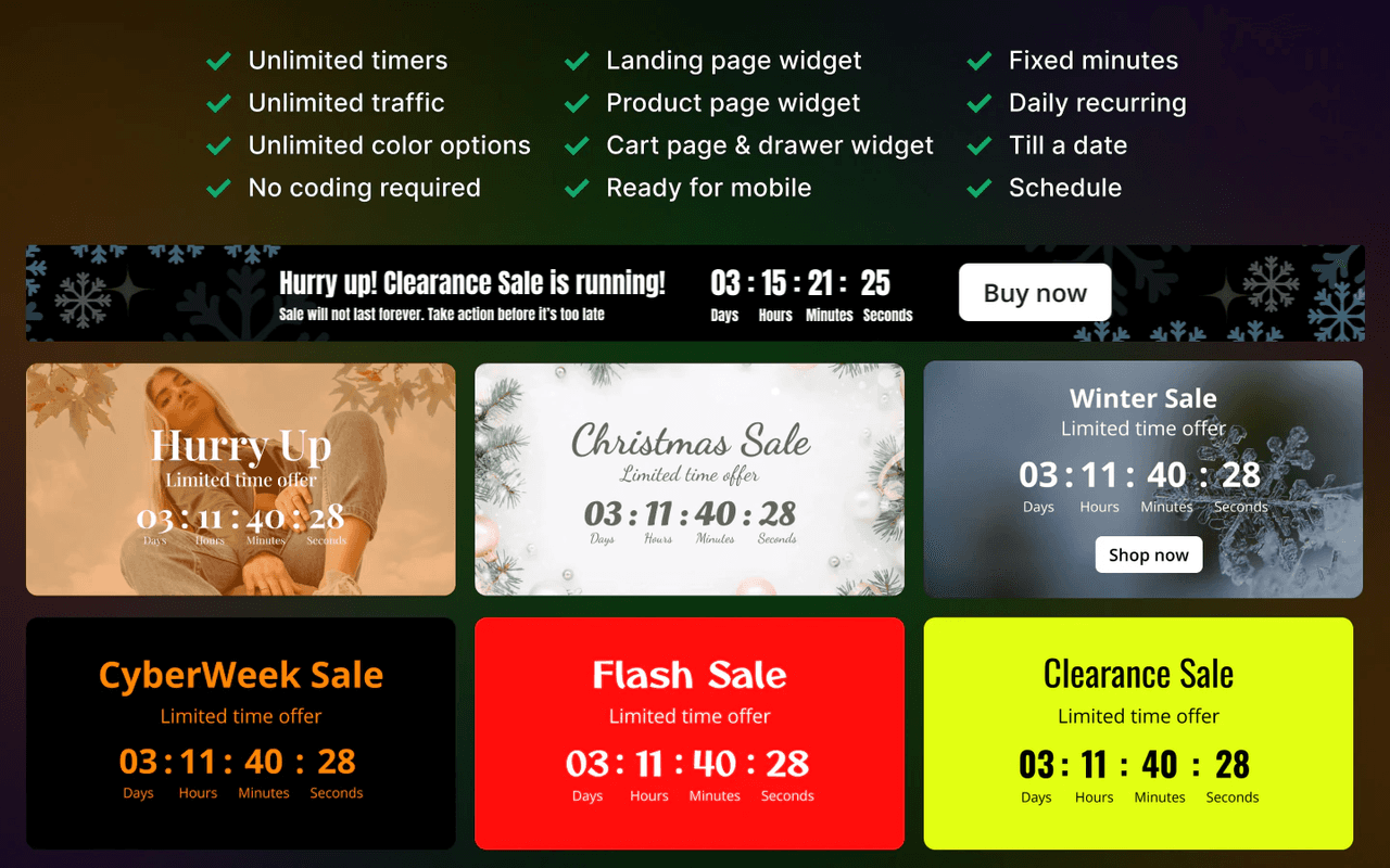 Countdown Timer — product screenshot
